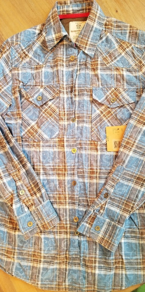 Mens Kong sleeve light flannel